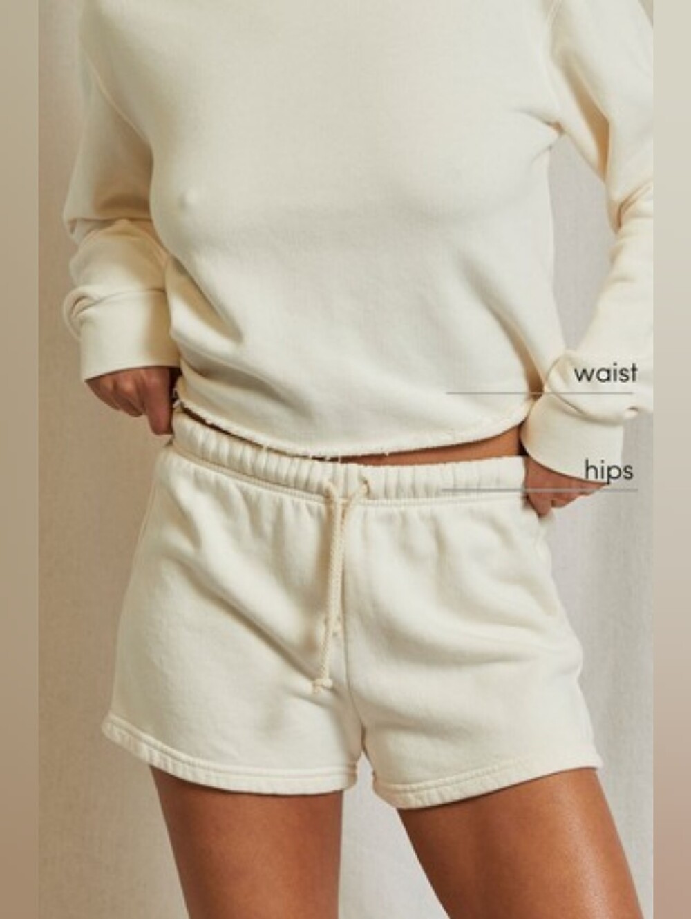 perfectwhitetee Aruba Sweatpant Shorts
